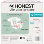 Honest Company Plant-Based Diapers, Size 2 (72 Count)