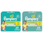 Pampers Swaddlers Size 2 Diapers, 2 Packs