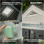 Suncast 8' x 10' Resin Tremont Storage Shed