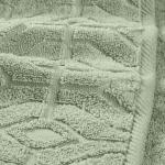 Yarn Dyed Green 6-Piece Towel Set