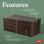Keter Westwood 150 Gallon Outdoor Storage Deck Box