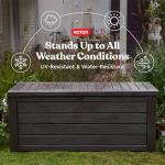 Keter Westwood 150 Gallon Outdoor Storage Deck Box