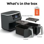 Ninja DZ201 Foodi 8-Qt 6-in-1 DualZone Air Fryer