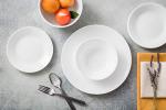 Corelle 18-Piece Winter Frost White Dinnerware Set