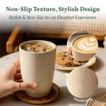 Unbreakable Wheat Straw Drinking Glasses - Set of 6