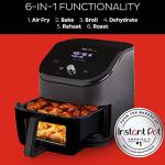 Instant Vortex Plus 6QT ClearCook Air Fryer - Black