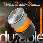 Utopia Kitchen Nonstick Saucepan Set - 1 Quart and 2 Quart multipurpose pots