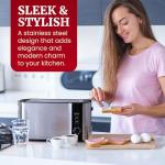 Elite Gourmet 4-Slice Long Slot Toaster