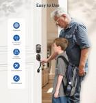 Veise Front Door Fingerprint Keypad Lock Set