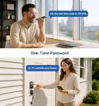 Veise Front Door Fingerprint Keypad Lock Set