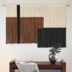 Large Dip Dye Macrame Wall Hanging Tapestry Home Decor