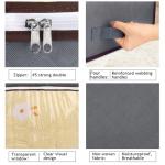 90L Foldable Under Bed Storage Bags - Grey