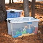 Sterilite 4 Pack Ultra Latching Storage Bins