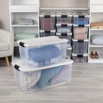 Sterilite 4 Pack Ultra Latching Storage Bins