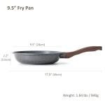 SENSARTE Nonstick Granite Coated Frying Pan - Healthy Stone