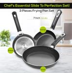 Utopia Kitchen Nonstick Frying Pan Set - Induction