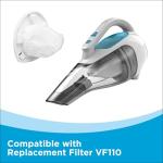 BLACK+DECKER Cordless Handheld Vacuum, Flexi Blue/Grey/White (HHVI315JO42)