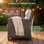 Devoko 4-Piece Outdoor Patio Furniture Set