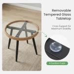 DUMOS 3-Piece All-Weather Outdoor Bistro Set