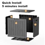 30 Gallon Lockable Outdoor Deck Storage Box