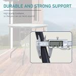 32in Round Patio Dining Table with Umbrella Hole