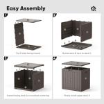 31 Gallon Weatherproof Deck Box with Lock