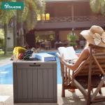 YITAHOME Waterproof 31 Gallon Outdoor Storage Box