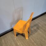 Durable Weather-Resistant Plastic Patio Chair