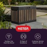 Keter Everwood 50 Gallon Resin Deck Box
