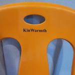 Durable Weather-Resistant Plastic Patio Chair