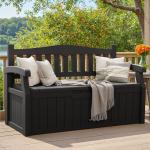 Greesum 80 Gallon Lockable Outdoor Storage Bench