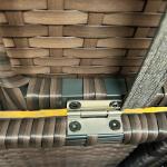 29 Gallon Outdoor Wicker Storage Bench with Cushion