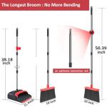 Kelamayi Long Handle Broom and Dustpan Set