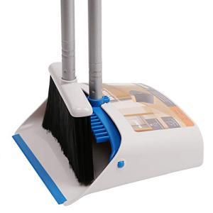 TreeLen Long Handle Broom and Dustpan Combo