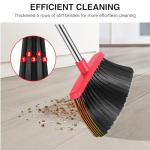 NACENA Adjustable Broom and Dustpan Combo Set