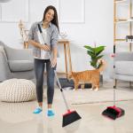 NACENA Adjustable Broom and Dustpan Combo Set