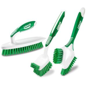 Libman Heavy Duty Scrub Brush Kit - 3 Brushes