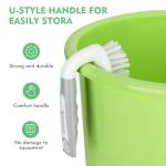 Heavy-Duty Scrub Brushes for Deep Cleaning - 2 Pack