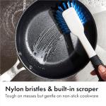 OXO Good Grips Non-Slip Dish Brush with Scraper
