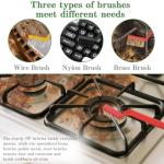 15-Piece Multi-Surface Cleaning Brush Set