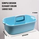 ALINK Portable Plastic Shower Caddy with Handle