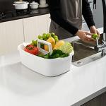 ALINK Portable Plastic Shower Caddy with Handle