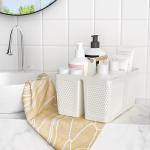 Portable Bathroom and Kitchen Shower Caddy Organizer