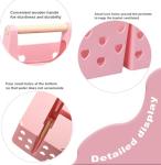 Pink Portable Shower Caddy Organizer with Handle