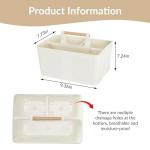 Portable Bathroom and Kitchen Shower Caddy Organizer