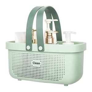 JiatuA Portable Shower Caddy Storage Basket, Green