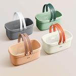 JiatuA Portable Shower Caddy Storage Basket, Green