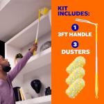 Swiffer Duster Kit with Extendable Handle and Refills