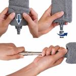 Gap Dust Cleaner with Extendable Handle and Cloths