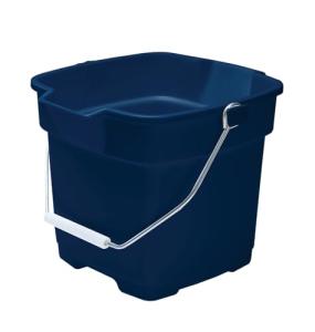 Rubbermaid 12-Quart Square Bucket with Grip Handle